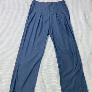 Lululemon Wide Leg Lightweight Denim Pants